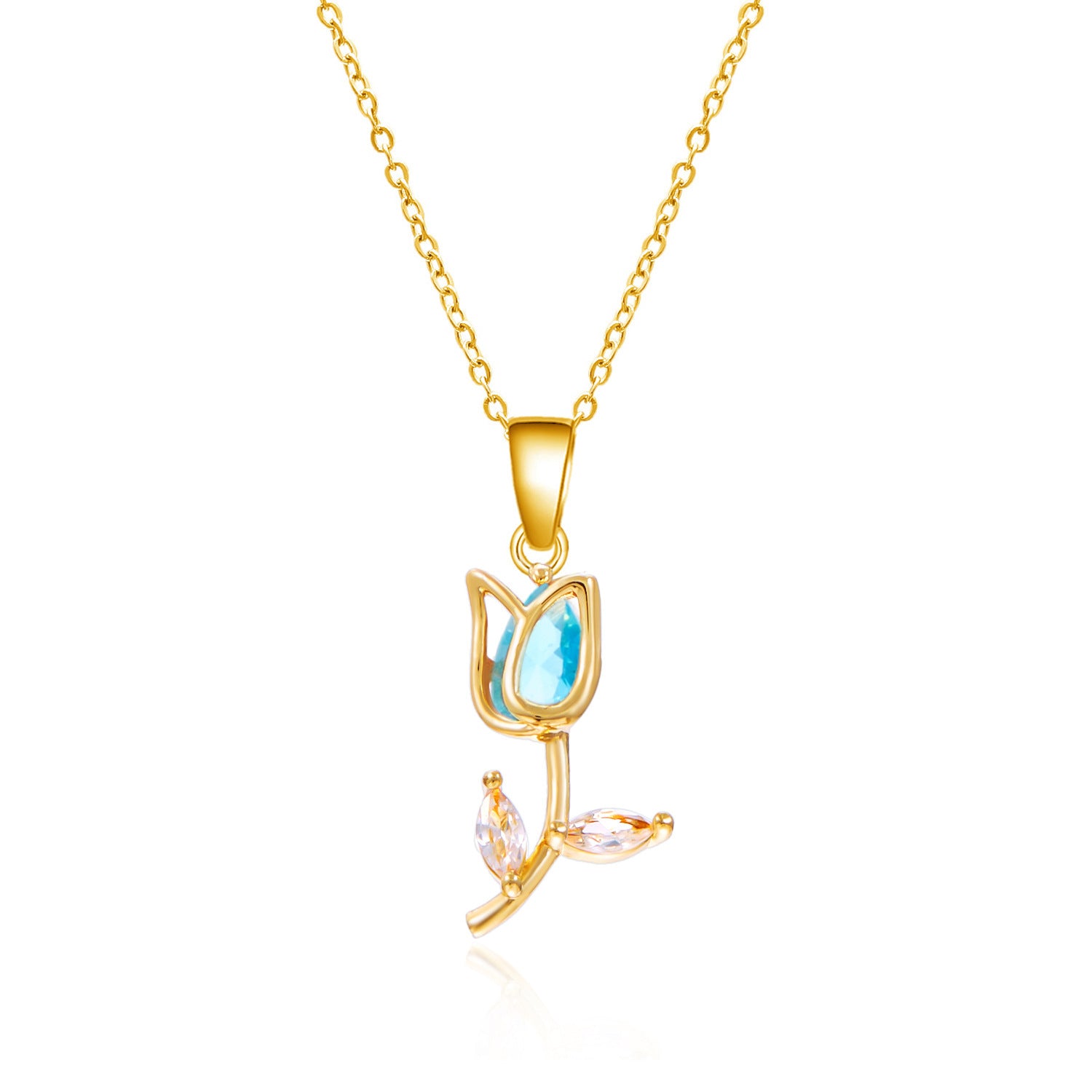 Elegant And Fashionable Tulip Necklace For Women