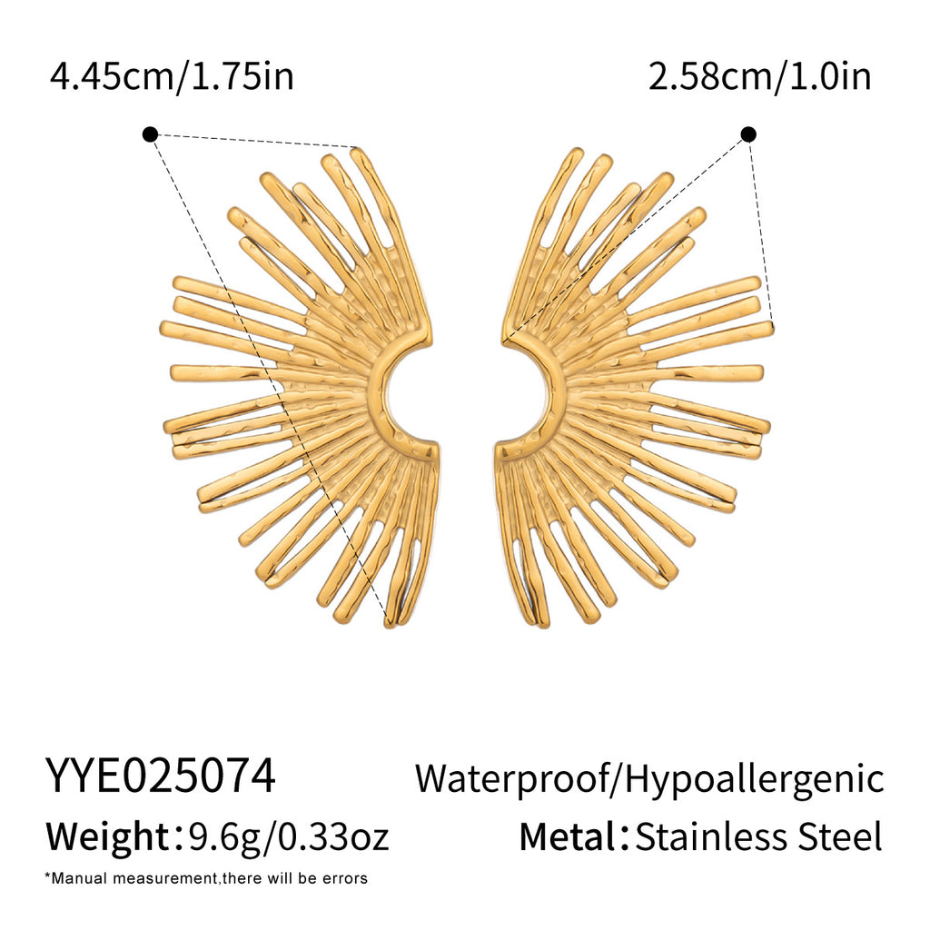 Fashionable Versatile Geometric Stud Earrings For Womencolorfast
