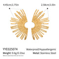 Fashionable Versatile Geometric Stud Earrings For Womencolorfast