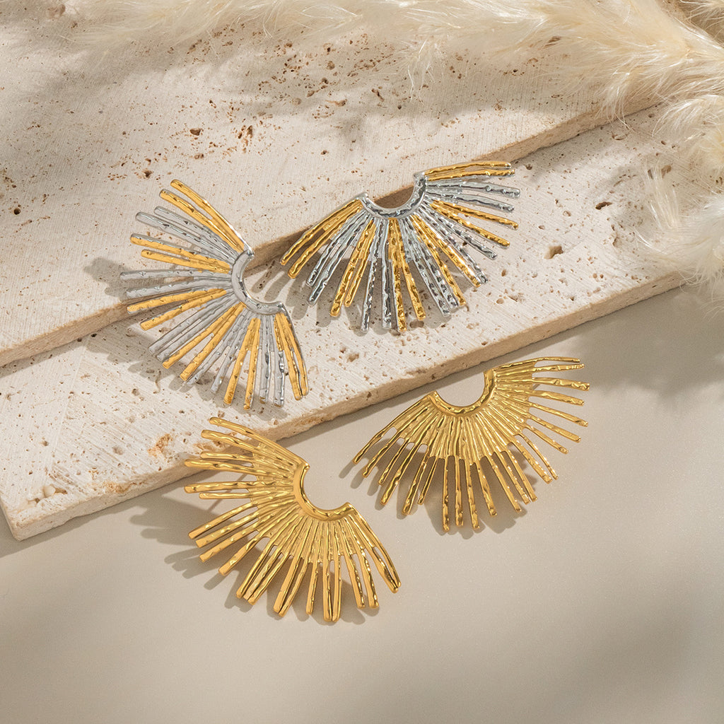 Fashionable Versatile Geometric Stud Earrings For Womencolorfast